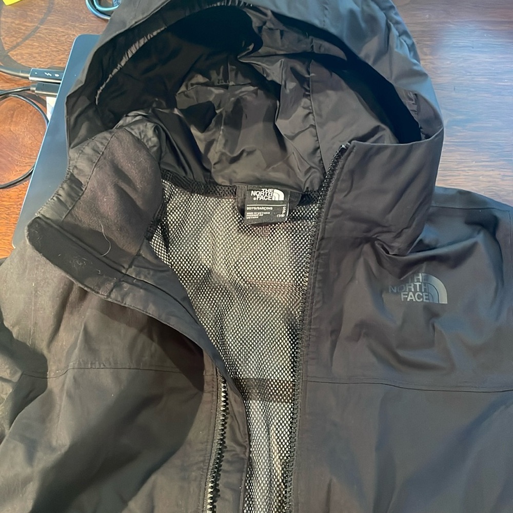 kids north face rain jacket